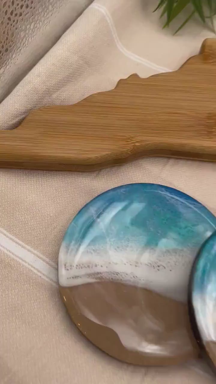 North Carolina Charcuterie Board and Coaster Christmas Box