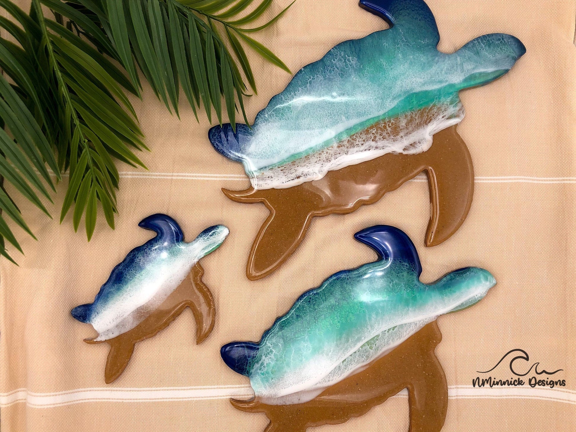 Sea Turtle Wall Art, Sea Turtle Decor, Bathroom Wall Art, Under the Sea, Coastal Wall Art