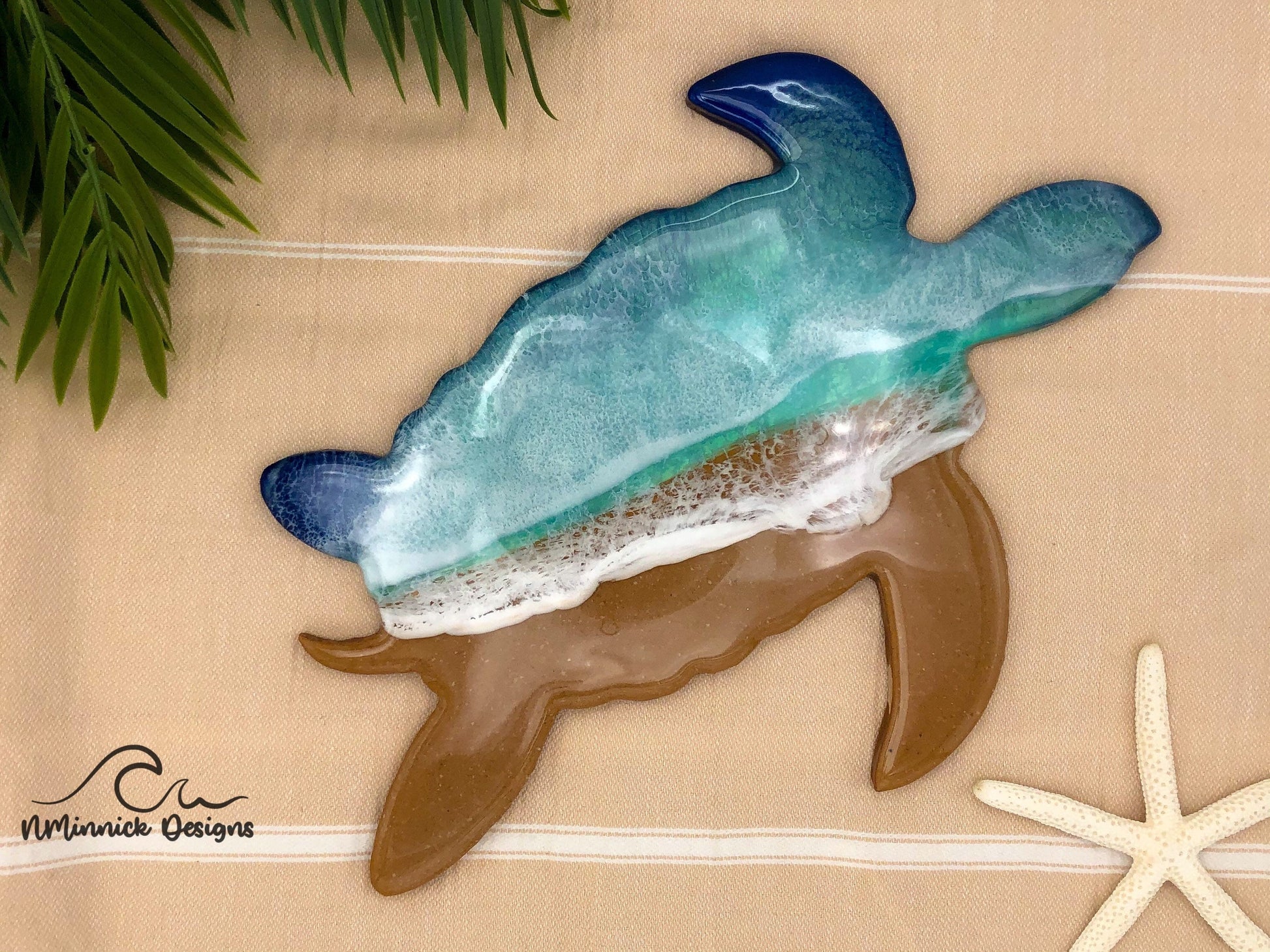 Sea Turtle Wall Art, Sea Turtle Decor, Bathroom Wall Art, Under the Sea, Coastal Wall Art
