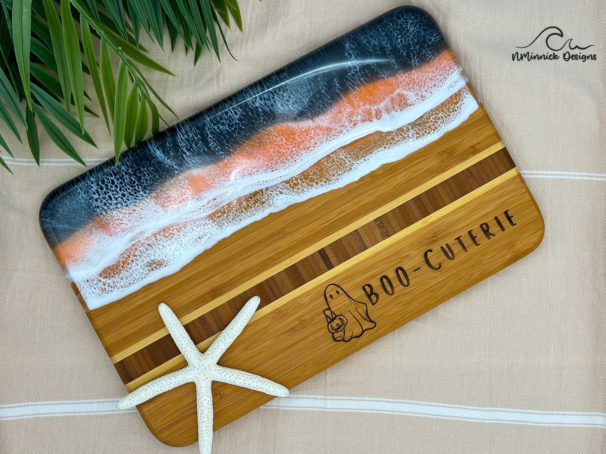 Boo Cuterie - Halloween Charcuterie Board, Coastal Halloween, Appetizer Board, Spooky Season, Halloween Party Decor, Halloween Decorations