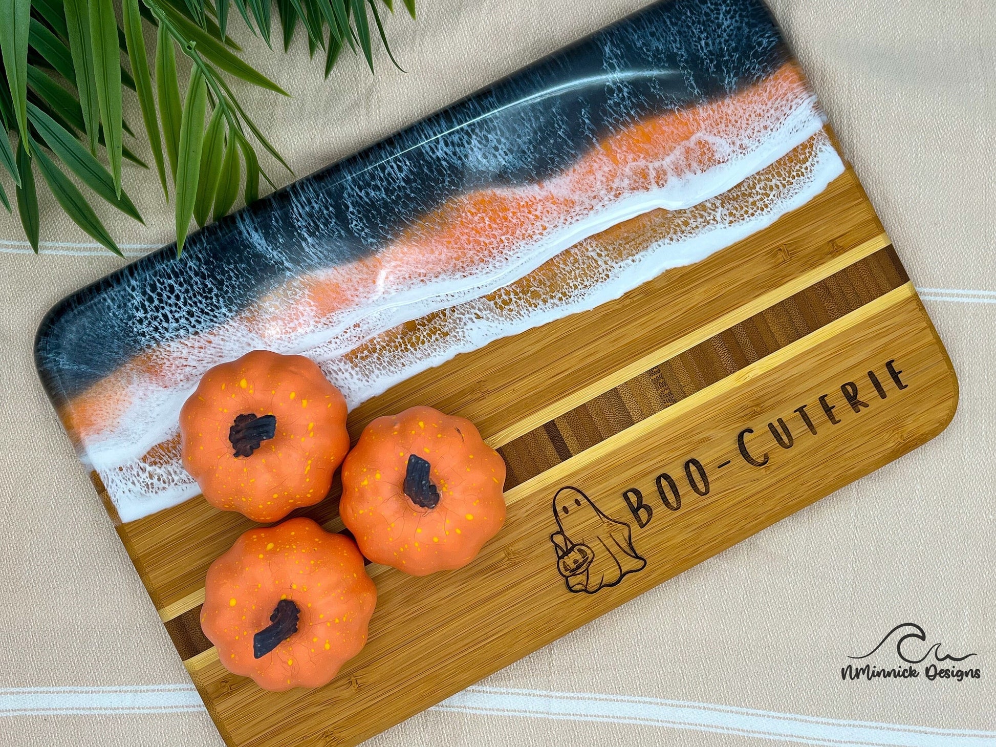 Boo Cuterie - Halloween Charcuterie Board, Coastal Halloween, Appetizer Board, Spooky Season, Halloween Party Decor, Halloween Decorations