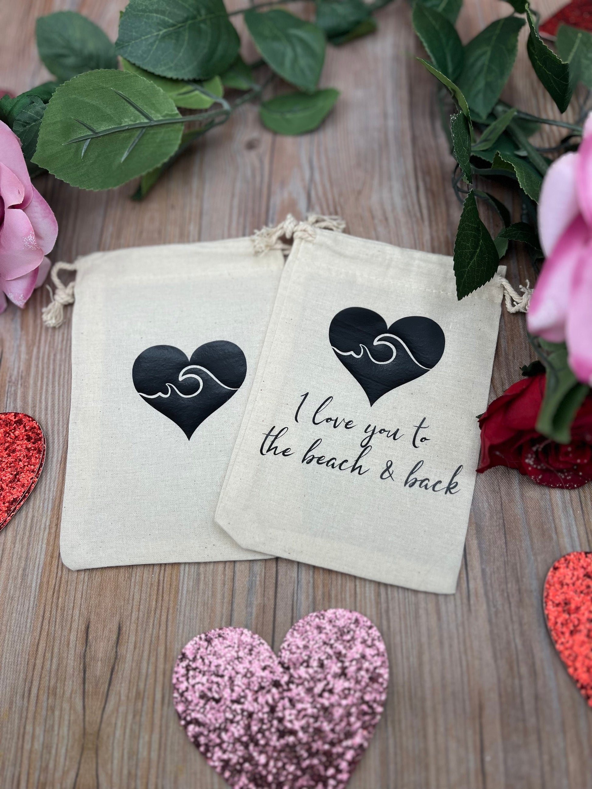 New Hampshire Ornament Valentines Day Gift Box with Custom Card and Ornament Keeper Bag